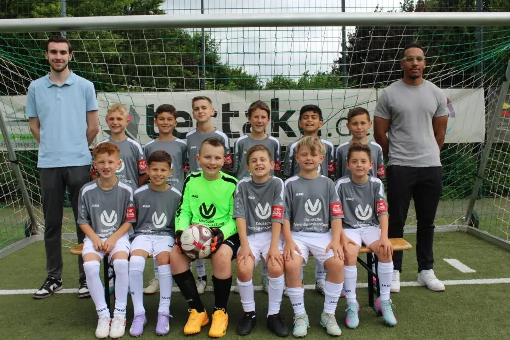 SC Germania Reusrath_U11_Löwenherzen_Teamfoto